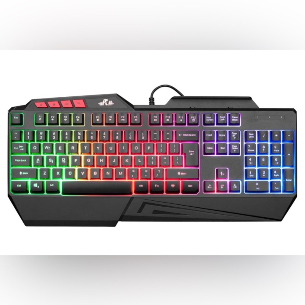 Rii RGB LED Wired Gaming Keyboard